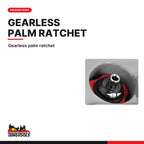 Teng Tools TT1448 48 Piece 1/4 Inch Drive 6 Point Shallow Socket & Bit, gearless palm ratchet