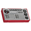 Teng Tools TT1448 48 Piece 1/4 Inch Drive 6 Point Shallow Socket & Bit on a white background