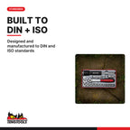 Teng Tools TT3819 3/8" Socket Set 6 pt TT1 19 Pieces, designed and manufactured to din and iso standards