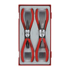 Teng Tools TT474-7 Circlip Plier Set 19-60 mm TT1 4 Pieces on a white background