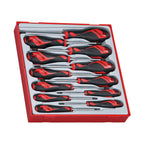 Teng Tools TTD912TXN Screwdriver Set TX TT2 12 Pieces on a white background