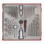 Teng Tools TTDTD34 Tap and Die Set TT2 34 Pieces on a white background