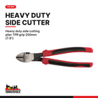 Teng Tools TTEMB11 Plier Set FOAM4X4 11 Pieces, heavy duty side cutting plier TPR grip 200mm (7.9")