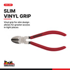 Teng Tools TTEMB14Q Plier Set Vinyl Grip Q FOAM4X4 14 Pieces, vinyl grip for slim design allows for greater access in tight p