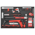Teng Tools TTEX18 General tool set 18 pieces on a white background