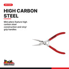 Teng Tools TTMI16 Mini Pliers & Screwdriver Set TT1 16 Pieces, mini pliers feature high carbon steel construction and vinyl g