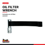Teng Tools TTOS16 Oil Service Set TT1 16 Pieces, includes an oil filter wrench