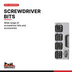 Teng Tools TTSD38 38 Piece 1/4 Inch Drive Torque Screwdriver Set 1-5Nm, wide range of screwdriver bits and accessories