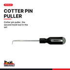 Teng Tools TTSR04 Scraper Set TT1 4 Pieces, cotter pin puller, the second hook tool in the set