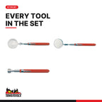 Teng Tools TTTM03 Inspection Set TT1 3 Pieces, every tool in the set