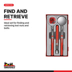 Teng Tools TTTM03 Inspection Set TT1 3 Pieces, ideal set for finding and retrieving lost nuts and bolts