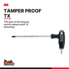 Teng Tools TTTX7 T-Handle TX/TPX Key Set TT1 7 Pieces, tpx type on the long key end for tamper proof tx fastenings