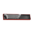 Teng Tools TTX2640 Combination Spanner Set AF TTX4 7 Pieces on a white background