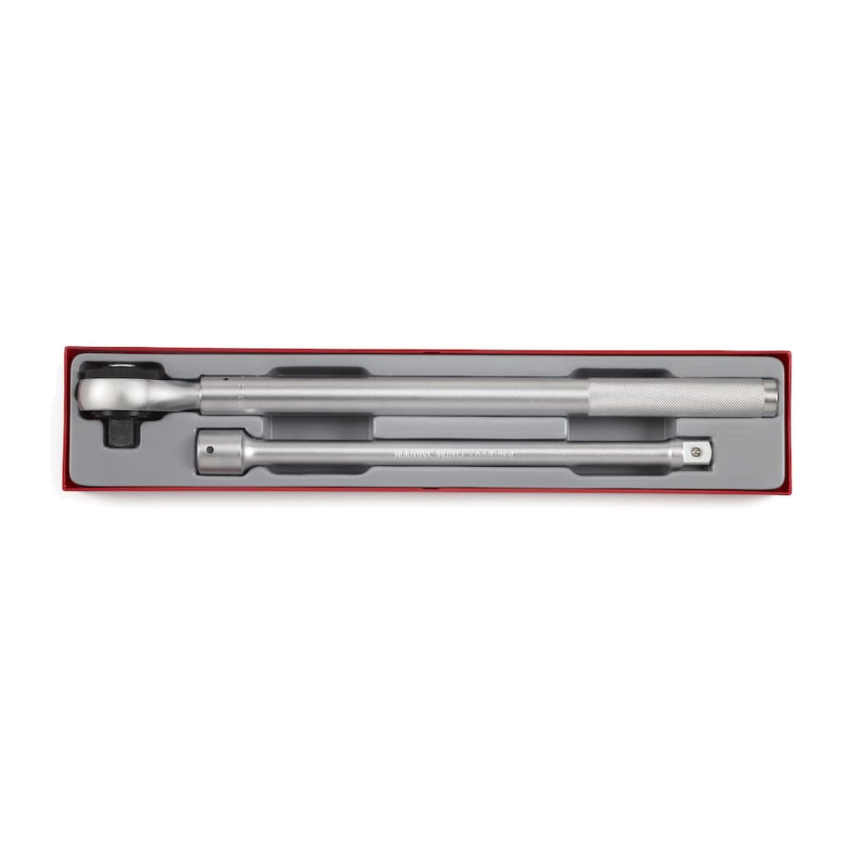 Teng Tools TTX3402E 3/4 Drive Extendable Ratchet 2 Piece Set on a white background