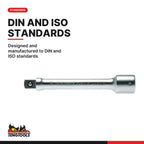 Teng Tools TTX3404 3/4 Inch Drive Ratchet Set, designed and manufactured to DIN and ISO standards