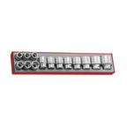 Teng Tools TTX3414 3/4" Socket Set 6 pt TTX4 14 Pieces on a white background
