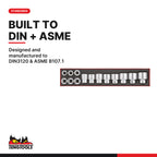 Teng Tools TTX34AF 3/4" Socket Set 12 pt AF TTX4 14 Pieces, designed and manufactured to din3120 & asme b107.1