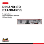 Teng Tools TTXEXT13 Extension Bars Set TTX4 13 Pieces, designed and manufactured to din and iso standards