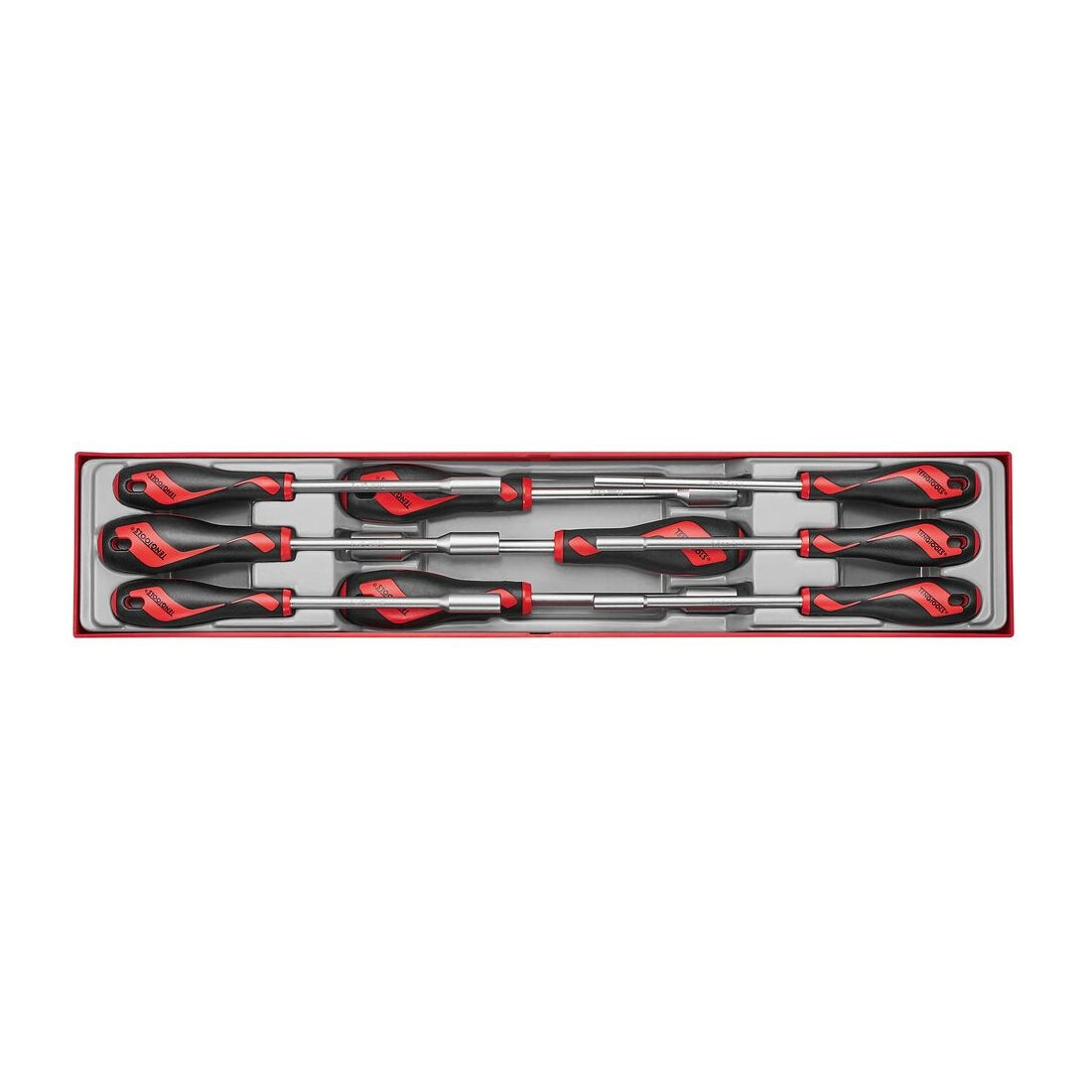 Teng Tools TTXND Nut Driver Set TTX4 9 Pieces on a white background