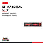 Teng Tools TTXP1292 1/2 Torque Wrench P-Series 40-200 Nm Click Drive, ergonomic bi-material grip for added comfort