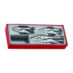 Teng Tools TTZVG03 Power Grip Plier Set TTX2 3 Pieces on a white background