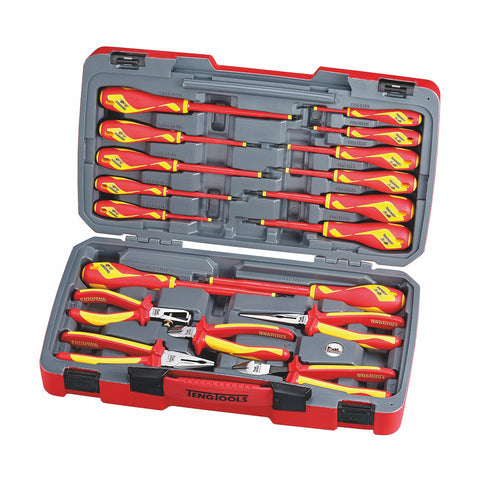 18 Piece 1000V Insulated Screwdriver and Plier Set