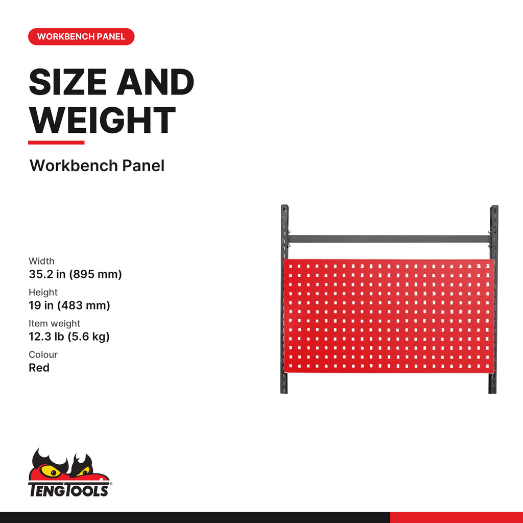 Teng Tools TWB-PA Work Bench Panel, workbench Panel