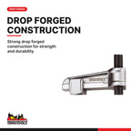 Teng Tools two arm quick action puller, 140 x 100 to 330 x 200 mm, strong drop forged construction for strength and