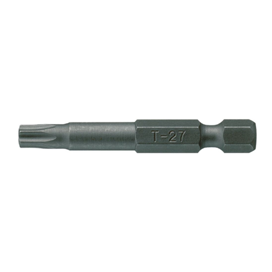 Teng Tools TX5000803 1/4 Inch Hex Shank TX Torx Screwdriver Bits 50 mm on a white background