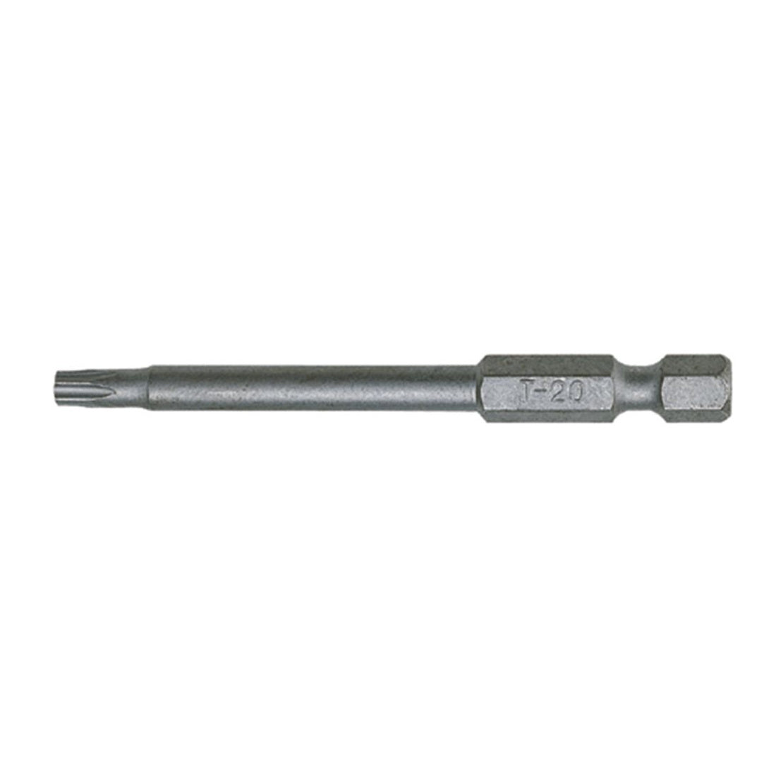 Teng Tools TX7002002 1/4" TX Bit 70mm TX20 (2 Pieces) on a white background