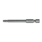 Teng Tools TX7002502 1/4" TX Bit 70mm TX25 (2 Pieces) on a white background