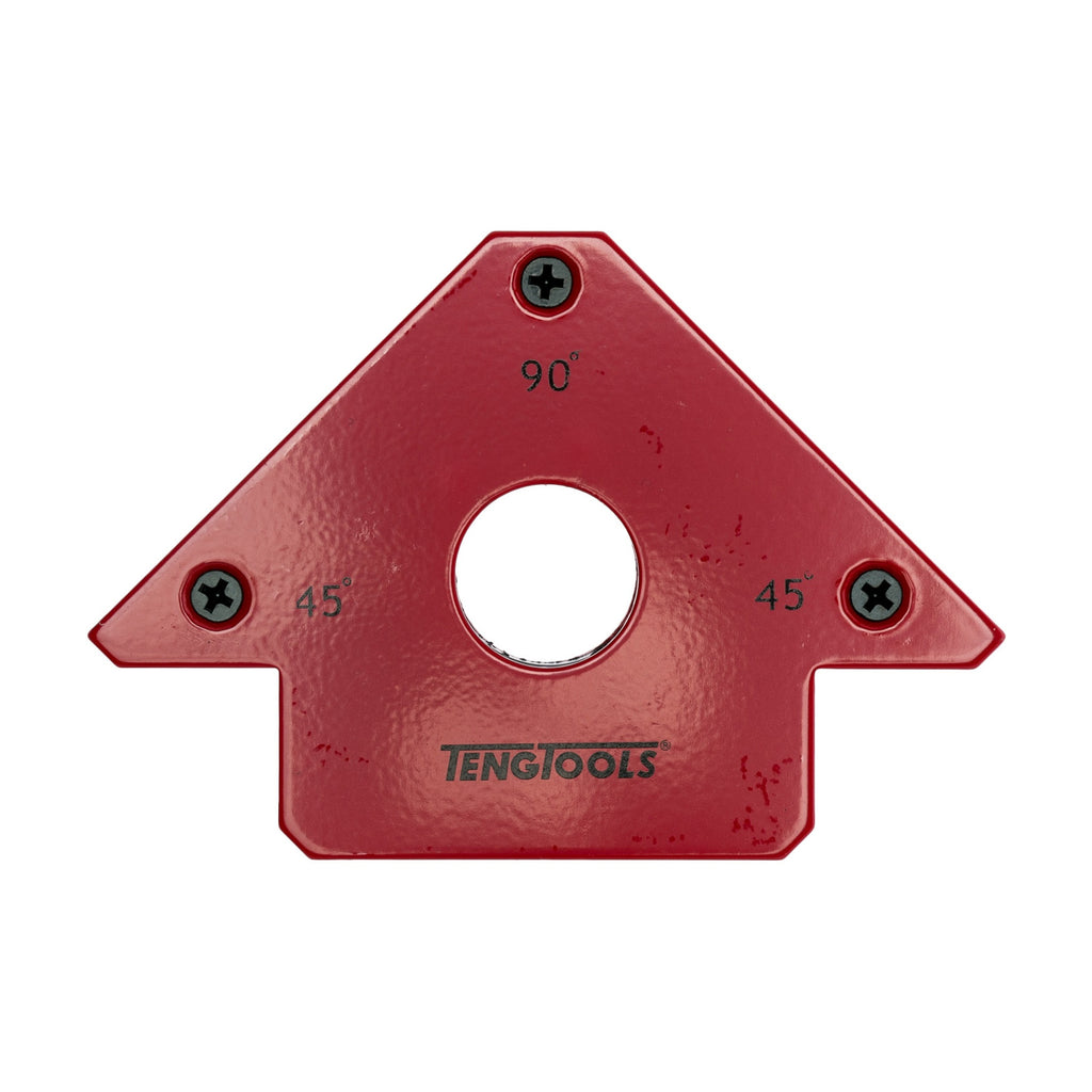 Teng Tools welding magnet, 75 and 90 mm on a white background