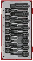 3/8" & 1/2" Hex Impact Socket Set DIN TT1 15 Pieces