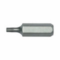 Teng Tools TX bits 40 mm with 10 mm or 12 mm hex drive, TX20 to TX70 on a white background