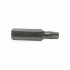 Teng Tools TX impact driver bits with 5/16 in hex shank, 36 mm (1.4 in), TX30 to TX55 on a white background