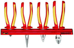 Insulated Plier Set Wall Rack 4 Pieces