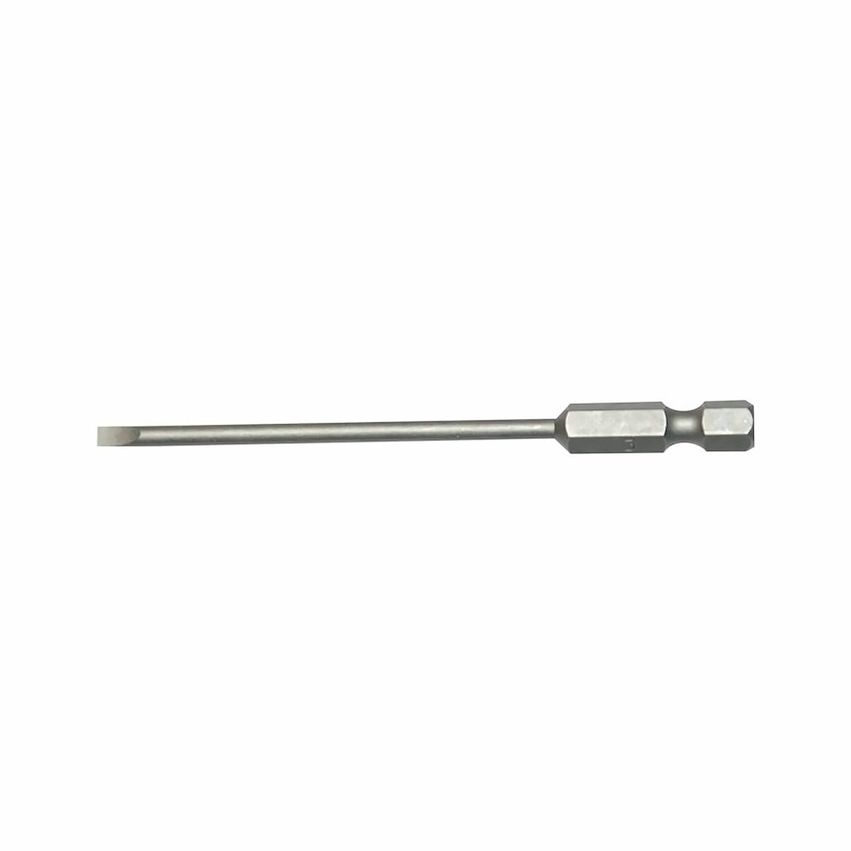 Teng Tools FL8905A01 3-4 mm Flat Slotted Screwdriver Bit on a white background