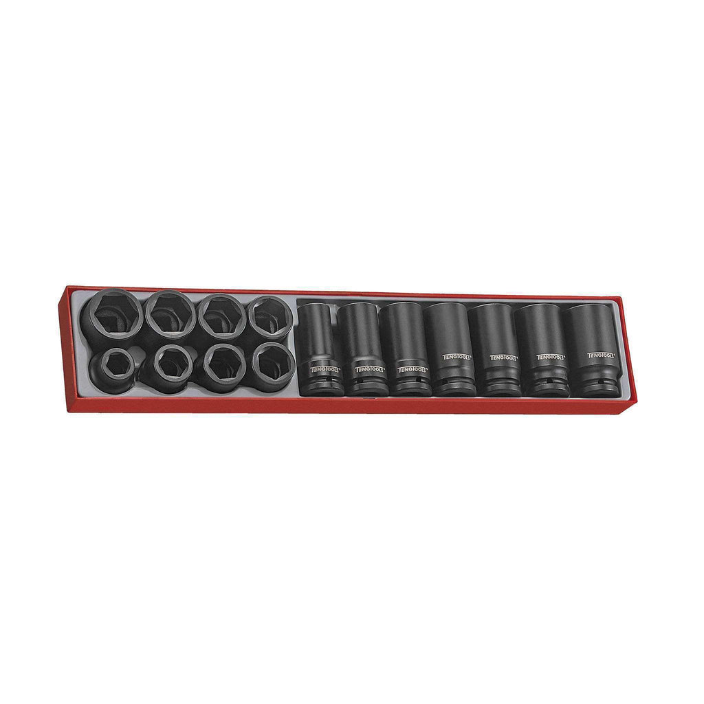 Teng Tools TTX9415 - 15 Piece 3/4 inch Drive Impact Socket Set - Teng Tools USA