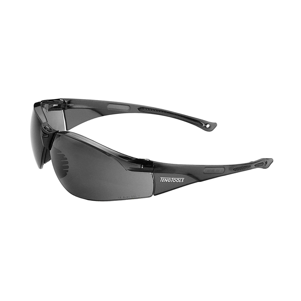 Grey Lens Sports Inspired Design Safety Glasses - Teng Tools SG713G - Teng Tools USA
