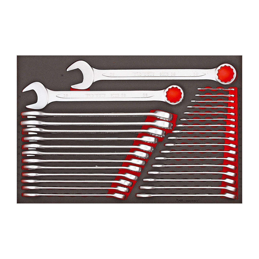 Teng Tools - 31 Piece Metric Combination Wrench Set in EVA - TEN-O-TTESP31 - Teng Tools USA