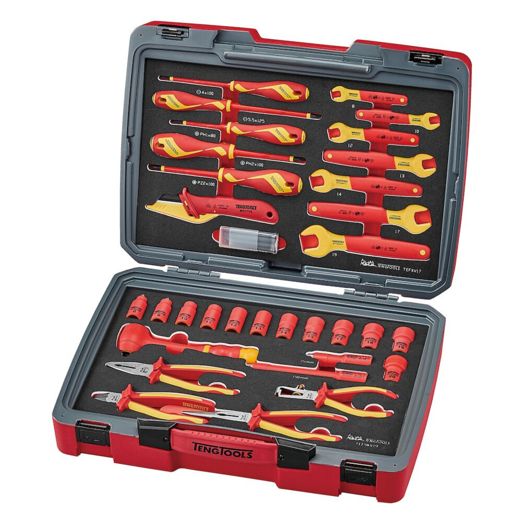 Teng Tools Non-Slip Safety Utility Knife / Box Cutters with