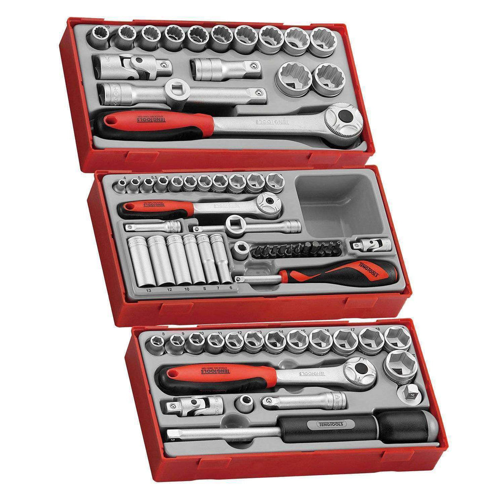 Teng Tools 72 Piece Mixed Drive Socket Set - Teng Tools USA