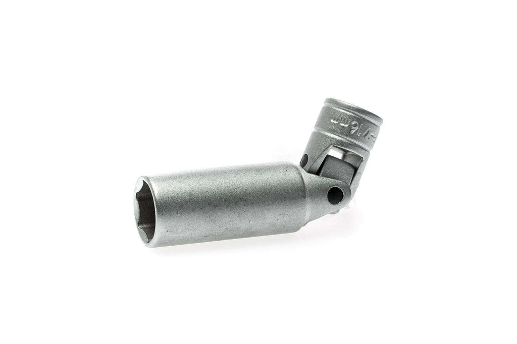 Teng Tools - 16mm 3/8 Inch Drive 6 Point Flexible Spark Plug Socket - M380041-C - Teng Tools USA