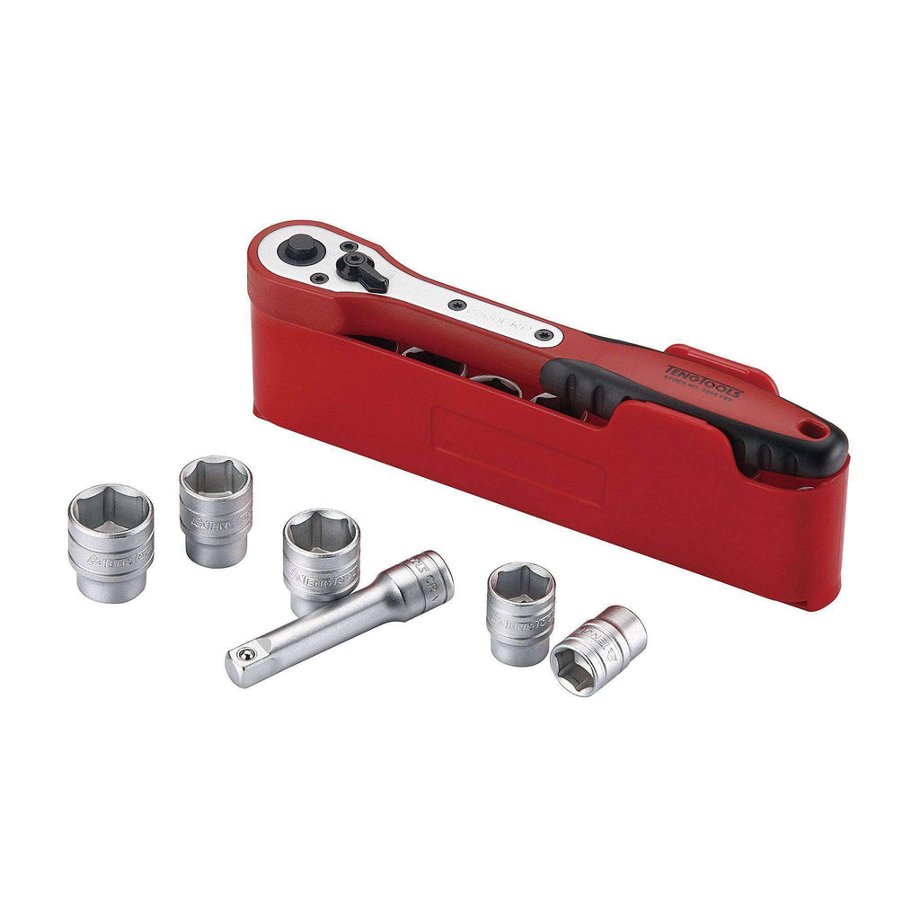 Teng Tools - 12 Piece 3/8 inch Drive Socket Set - TEN-O-M3812N1 - Teng Tools USA