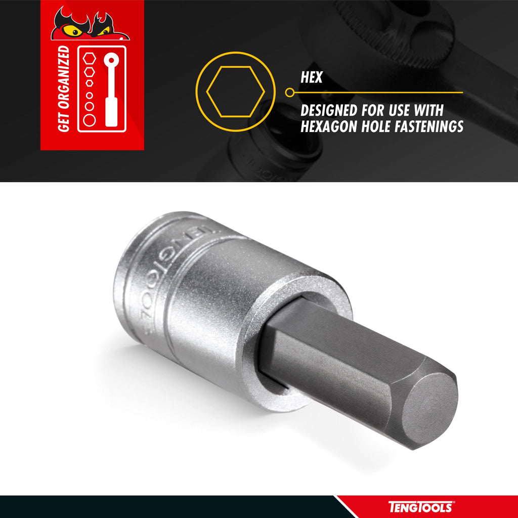 Teng Tools SAE 3/8 Inch Drive Hex Chrome Vanadium Sockets – Teng Tools USA