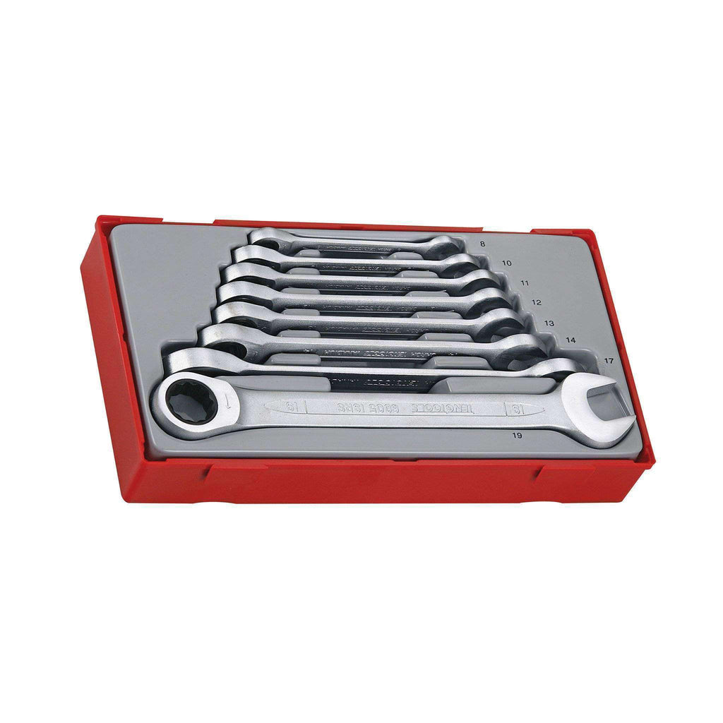 Teng Tools TT6508RS - 8 Piece 72 Teeth Ratcheting Wrench Set - Teng Tools USA